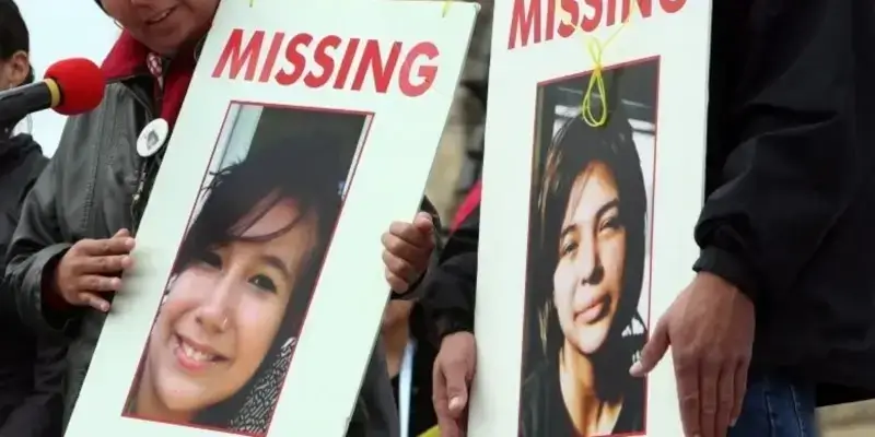 Shannon Alexander and Maisy Odjick