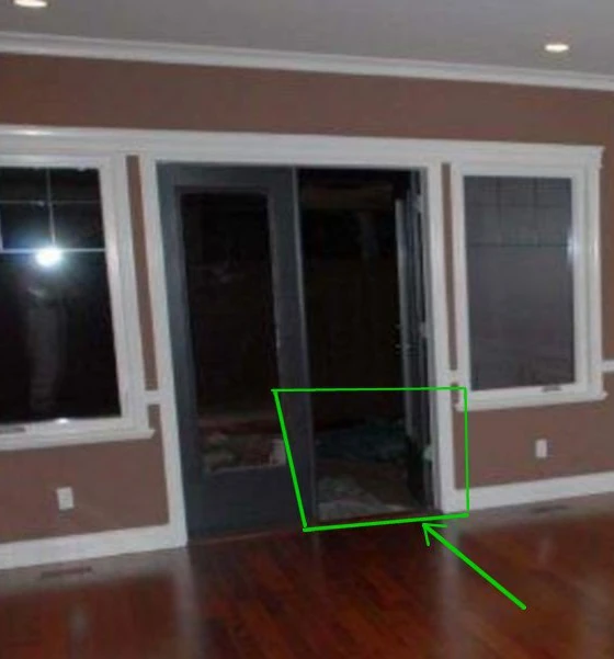 The killer's escape exit