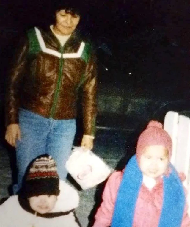 Dorothy with son, Arthur Jr. and daughter, Lydia