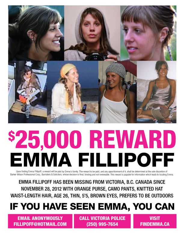 Help Find Emma Fillipoff