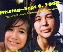 Shannon Alexander and Maisy Odjick